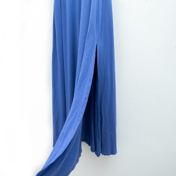 Aritzia Wilfred Square Neck Maxi Tank Dress (BLUE) - Picture 4 of 6